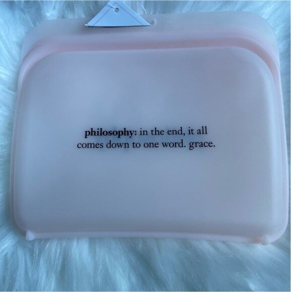 Philosophy Beauty Rubber Makeup Cosmetics Bag - Picture 2 of 3